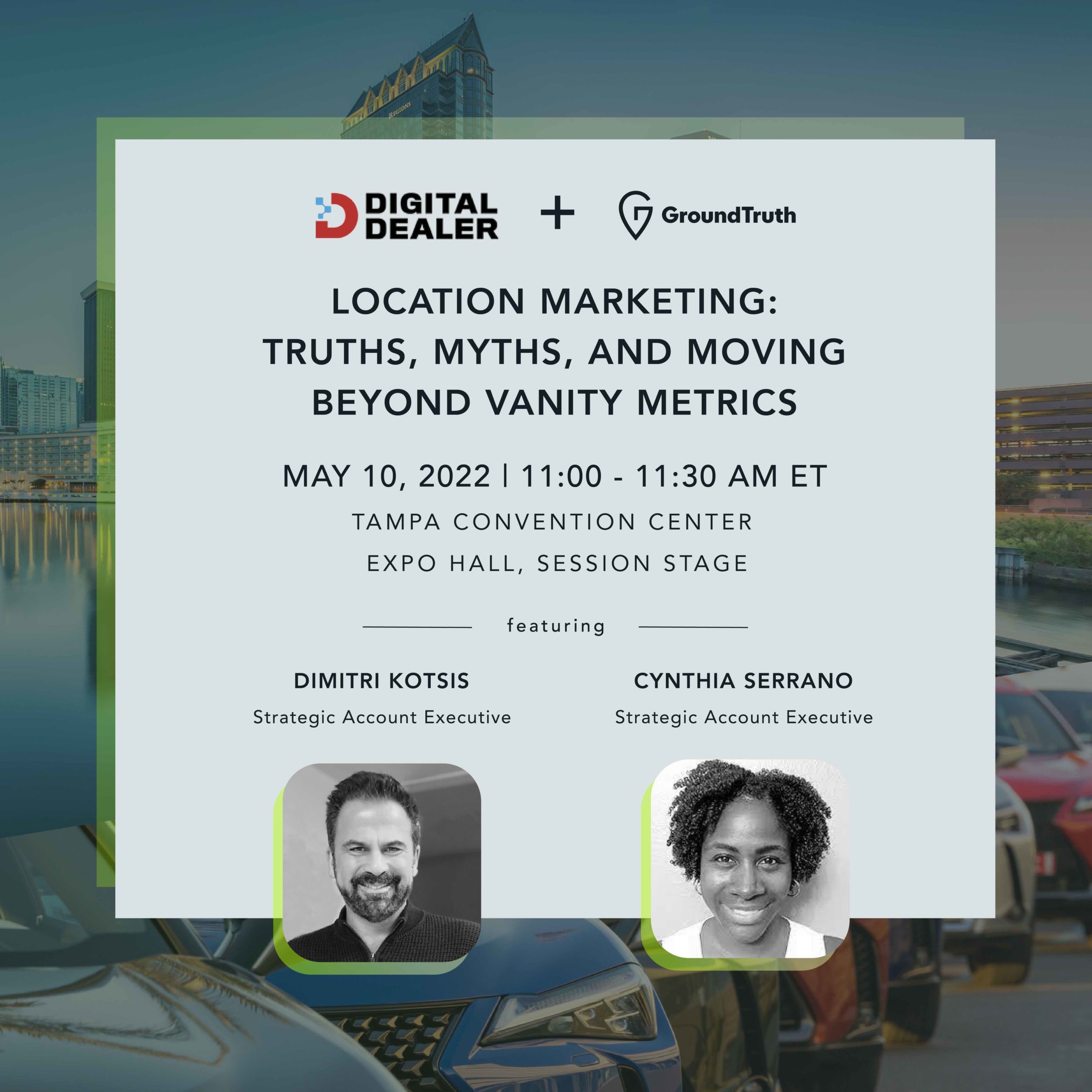 GroundTruth experts take the stage to talk about location marketing