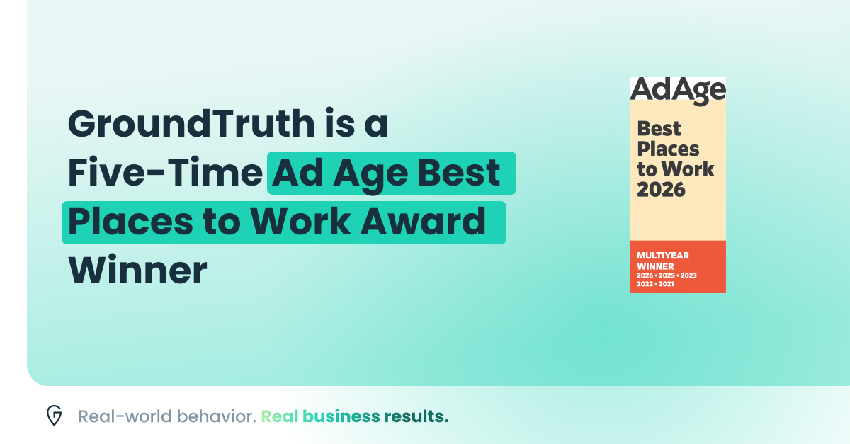 GroundTruth Wins Ad Age’s 2026 Best Places to Work Award | GroundTruth